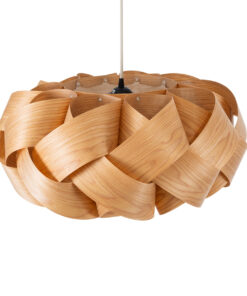 GLOBOSTAR® SARDIGNA 02218 Boho Κρεμαστό Φωτιστικό Οροφής με Ντουί 1 x E27 AC 220-240V IP20 - Καφέ - Μ60 x Π60 x Υ30cm 17 02218 7