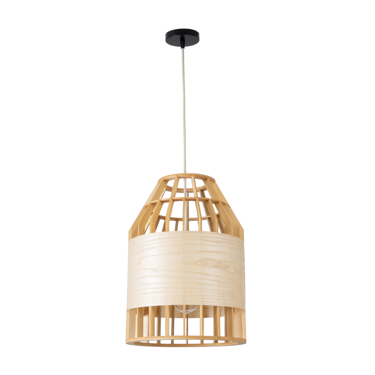 GLOBOSTAR® GALIA 02219 Boho Κρεμαστό Φωτιστικό Οροφής με Ντουί 1 x E27 AC 220-240V IP20 - Μπεζ & Καφέ - Μ30 x Π30 x Υ40cm 5 GLOBOSTAR® GALIA 02219 Boho Κρεμαστό Φωτιστικό Οροφής με Ντουί 1 x E27 AC 220-240V IP20 - Μπεζ & Καφέ - Μ30 x Π30 x Υ40cm - Image 3