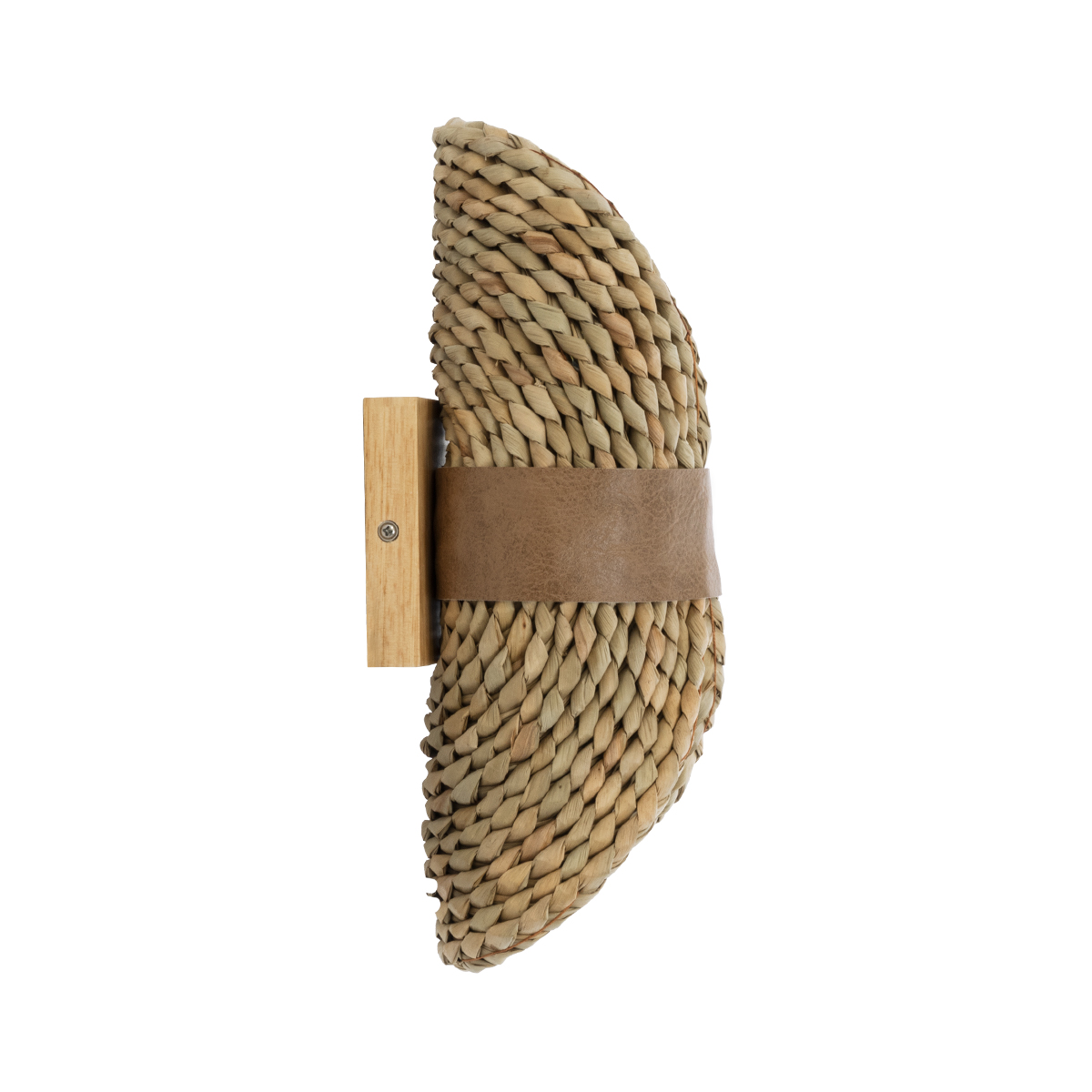 GloboStar® GUAVA 02222 Boho Επιτοίχιο Φωτιστικό Απλίκα Δίφωτο 2 x G9 IP20 Μπεζ Ξύλο με Καφέ Δέρμα - Μ11 x Π13 x Υ30cm 6 GloboStar® GUAVA 02222 Boho Επιτοίχιο Φωτιστικό Απλίκα Δίφωτο 2 x G9 IP20 Μπεζ Ξύλο με Καφέ Δέρμα - Μ11 x Π13 x Υ30cm - Image 4