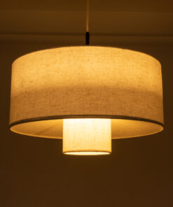 Alternative view of GLOBOSTAR® MARIGOLD 02226 Boho Κρεμαστό Φωτιστικό Οροφής με Ντουί 1 x E27 AC 220-240V IP20 - Λευκό - Μ48 x Π48 x Υ27cm