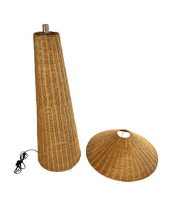 GLOBOSTAR® PERU 02235 Boho Επιδαπέδιο Φωτιστικό με Ντουί 1 x E27 AC 220-240V IP20 - Μπεζ - Μ73 x Π73 x Υ135cm 18 02235 9