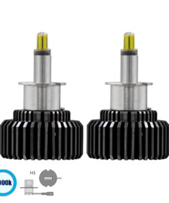 GloboStar® GloboStar® 82061 H3 360° Line Extreme KIT Βασικού Φωτισμού Αυτοκινήτου & Φορτηγού 3rd Generation Can-Bus Extreme Truck Series LED CREE CXB COB 120W 16800lm DC 9-32V Αδιάβροχο IP66 Ψυχρό Λευκό 6000K