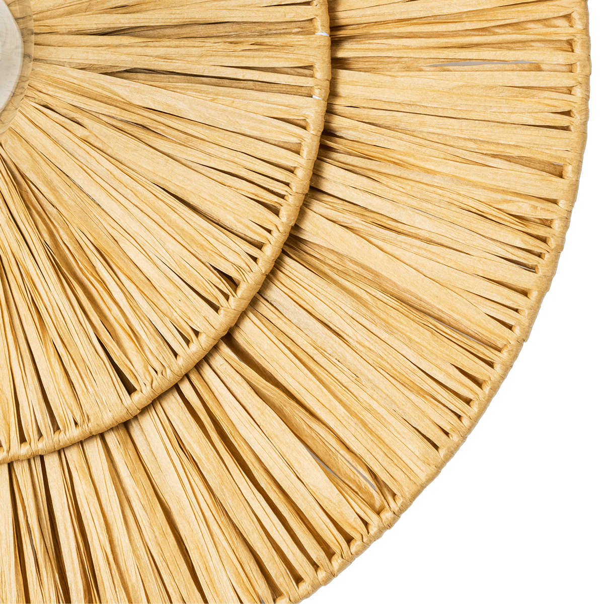 GloboStar® COLOMBO 02284 Boho Επιτοίχιο Φωτιστικό Απλίκα Μονόφωτο 1 x E27 IP20 Μπεζ Raffia - Μ40 x Π40 x Υ9cm 7 GloboStar® COLOMBO 02284 Boho Επιτοίχιο Φωτιστικό Απλίκα Μονόφωτο 1 x E27 IP20 Μπεζ Raffia - Μ40 x Π40 x Υ9cm - Image 5