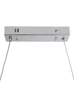 GLOBOSTAR® NANI 02285 Μοντέρνο Κρεμαστό Φωτιστικό Οροφής LED 36W 2880lm 120° AC 220-240V IP20 Φυσικό Λευκό 4500K - Lumileds SMD Chip - Μπεζ - Μ120 x Π48 x Υ18cm - 2 Χρόνια Εγγύηση 22 02285 11