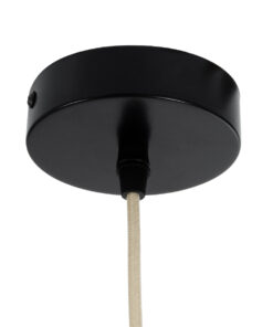 GLOBOSTAR® BIMINI 02287 Boho Κρεμαστό Φωτιστικό Οροφής με Ντουί 1 x E27 AC 220-240V IP20 - Καφέ - Μ45 x Π45 x Υ20cm 18 02287 9