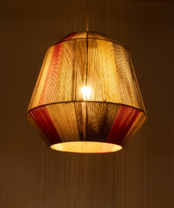 GLOBOSTAR® SALERNO 02289 Boho Κρεμαστό Φωτιστικό Οροφής με Ντουί 1 x E27 AC 220-240V IP20 - Πολύχρωμο - Μ50 x Π50 x Υ50cm 12 02289 3