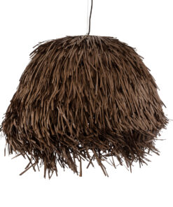 GLOBOSTAR® GUADELOUPE 02294 Boho Κρεμαστό Φωτιστικό Οροφής με Ντουί 1 x E27 AC 220-240V IP20 - Καφέ - Μ80 x Π80 x Υ60cm 15 02294 5