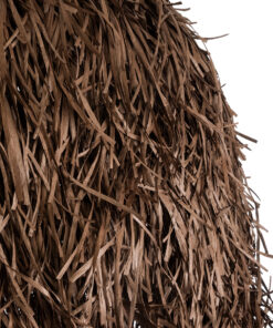 GLOBOSTAR® GUADELOUPE 02295 Boho Κρεμαστό Φωτιστικό Οροφής με Ντουί 1 x E27 AC 220-240V IP20 - Καφέ - Μ120 x Π120 x Υ100cm 17 02295 8