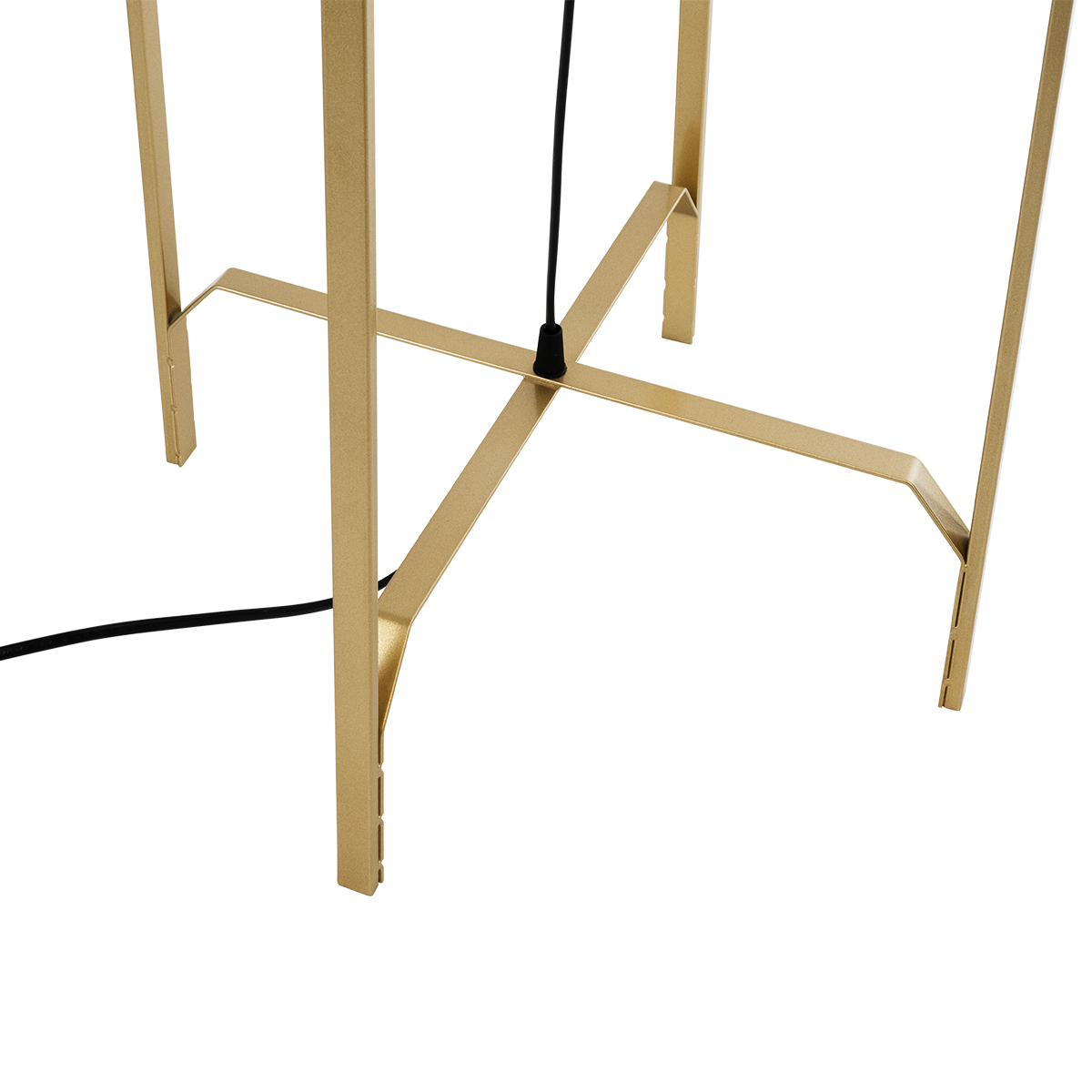 GloboStar® MEILANI 02301 Boho Επιδαπέδιο Φωτιστικό Μονόφωτο 1 x E27 IP20 Χρυσό Μέταλλο με Μπεζ Ξύλο - Μ40 x Π40 x Υ150cm 10 GloboStar® MEILANI 02301 Boho Επιδαπέδιο Φωτιστικό Μονόφωτο 1 x E27 IP20 Χρυσό Μέταλλο με Μπεζ Ξύλο - Μ40 x Π40 x Υ150cm - Image 8