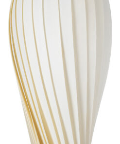 GLOBOSTAR® PRAIA 02317 Μοντέρνο Κρεμαστό Φωτιστικό Οροφής με Ντουί 2 x E27 AC 220-240V IP20 - Μπεζ & Λευκό - Μ25 x Π25 x Υ145cm 17 02317 06