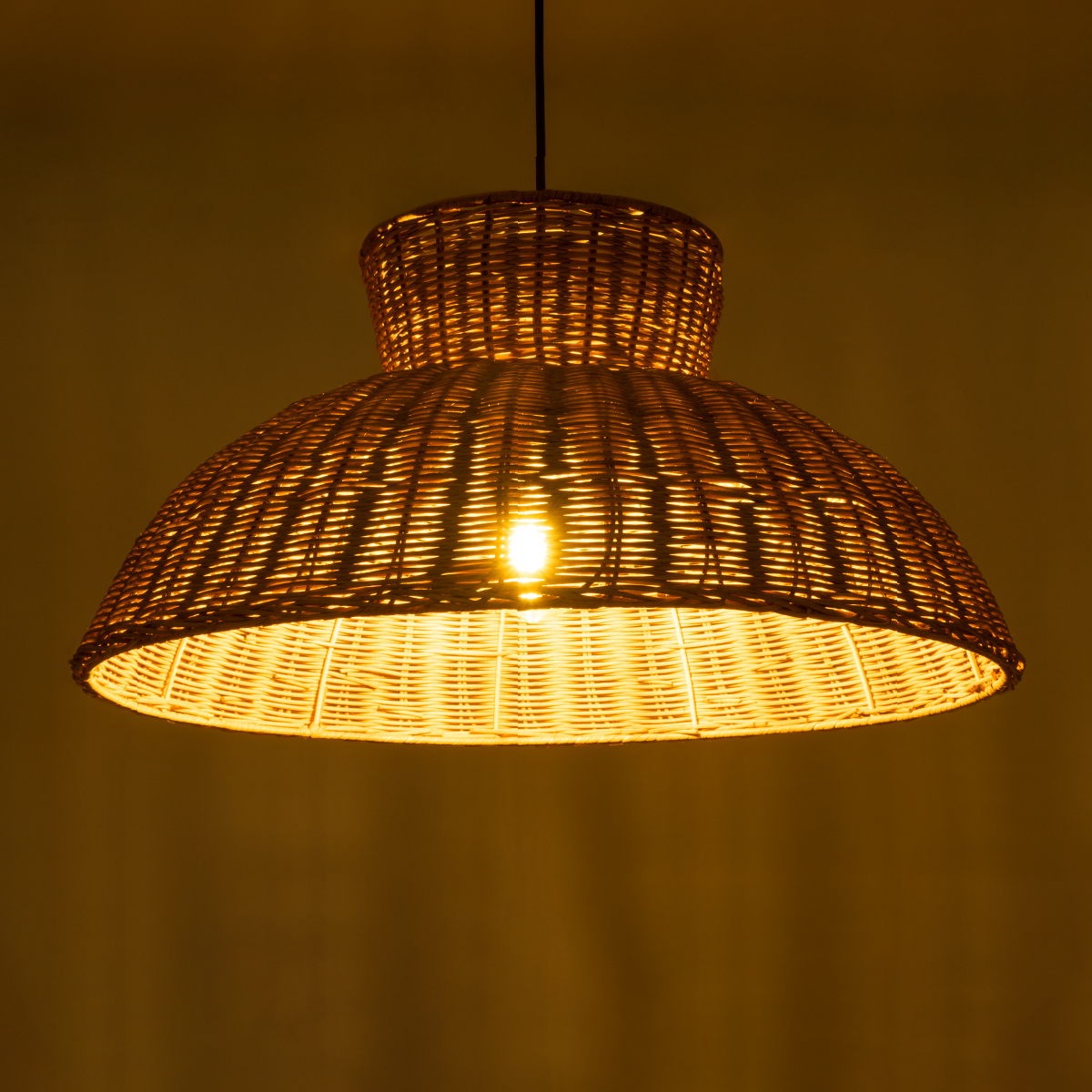 GLOBOSTAR® MALABO 02328 Boho Κρεμαστό Φωτιστικό Οροφής με Ντουί 1 x E27 AC 220-240V IP20 - Καφέ - Μ60 x Π60 x Υ31cm 4 GLOBOSTAR® MALABO 02328 Boho Κρεμαστό Φωτιστικό Οροφής με Ντουί 1 x E27 AC 220-240V IP20 - Καφέ - Μ60 x Π60 x Υ31cm - Image 2