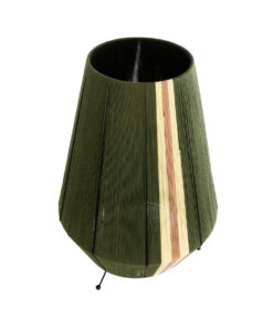 Alternative view of GLOBOSTAR® SALERNO 02332 Boho Επιδαπέδιο Φωτιστικό με Ντουί 1 x E27 AC 220-240V IP20 - Σκούρο Πράσινο & Μπεζ - Μ50 x Π50 x Υ70cm