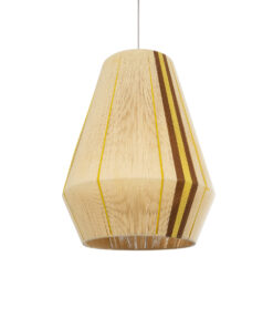 GloboStar® GLOBOSTAR® SALERNO 02334 Boho Κρεμαστό Φωτιστικό Οροφής με Ντουί 1 x E27 AC 220-240V IP20 - Μπεζ & Καφέ - Μ50 x Π50 x Υ60cm