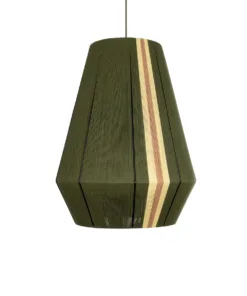 GLOBOSTAR® SALERNO 02335 Boho Κρεμαστό Φωτιστικό Οροφής με Ντουί 1 x E27 AC 220-240V IP20 - Λαδί, Μπεζ & Καφέ - Μ50 x Π50 x Υ60cm 13 02335 4