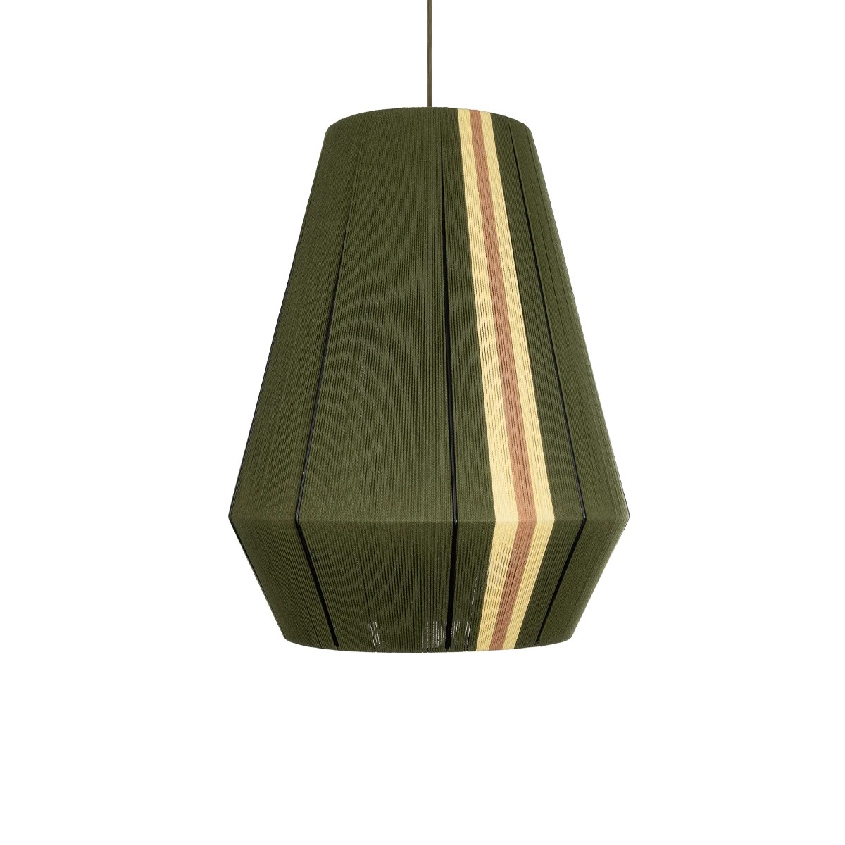 GLOBOSTAR® SALERNO 02335 Boho Κρεμαστό Φωτιστικό Οροφής με Ντουί 1 x E27 AC 220-240V IP20 - Λαδί, Μπεζ & Καφέ - Μ50 x Π50 x Υ60cm 5 GLOBOSTAR® SALERNO 02335 Boho Κρεμαστό Φωτιστικό Οροφής με Ντουί 1 x E27 AC 220-240V IP20 - Λαδί, Μπεζ & Καφέ - Μ50 x Π50 x Υ60cm - Image 4