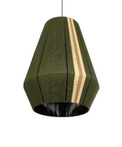 GLOBOSTAR® SALERNO 02335 Boho Κρεμαστό Φωτιστικό Οροφής με Ντουί 1 x E27 AC 220-240V IP20 - Λαδί, Μπεζ & Καφέ - Μ50 x Π50 x Υ60cm 14 02335 5