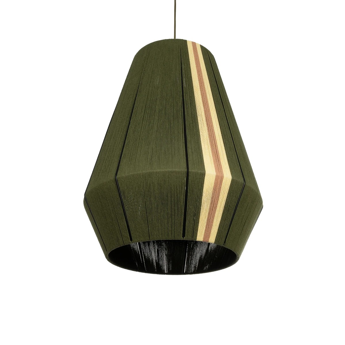 GLOBOSTAR® SALERNO 02335 Boho Κρεμαστό Φωτιστικό Οροφής με Ντουί 1 x E27 AC 220-240V IP20 - Λαδί, Μπεζ & Καφέ - Μ50 x Π50 x Υ60cm 6 GLOBOSTAR® SALERNO 02335 Boho Κρεμαστό Φωτιστικό Οροφής με Ντουί 1 x E27 AC 220-240V IP20 - Λαδί, Μπεζ & Καφέ - Μ50 x Π50 x Υ60cm - Image 5