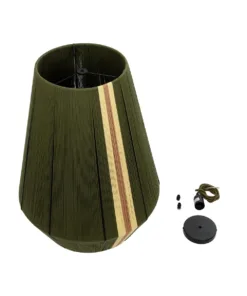 GLOBOSTAR® SALERNO 02335 Boho Κρεμαστό Φωτιστικό Οροφής με Ντουί 1 x E27 AC 220-240V IP20 - Λαδί, Μπεζ & Καφέ - Μ50 x Π50 x Υ60cm 18 02335 9