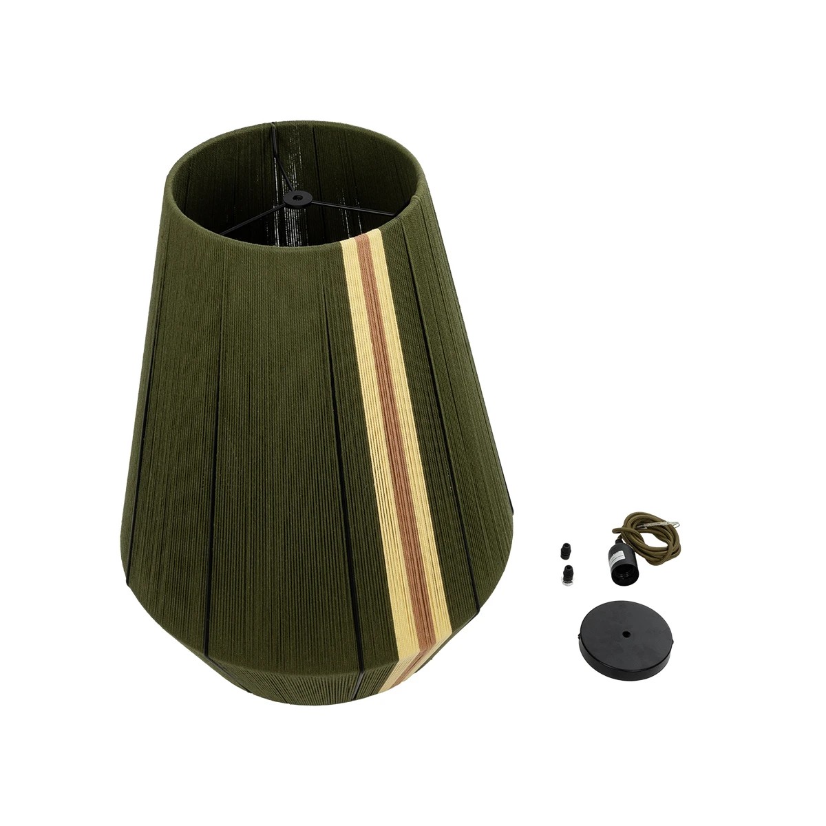 GLOBOSTAR® SALERNO 02335 Boho Κρεμαστό Φωτιστικό Οροφής με Ντουί 1 x E27 AC 220-240V IP20 - Λαδί, Μπεζ & Καφέ - Μ50 x Π50 x Υ60cm 10 GLOBOSTAR® SALERNO 02335 Boho Κρεμαστό Φωτιστικό Οροφής με Ντουί 1 x E27 AC 220-240V IP20 - Λαδί, Μπεζ & Καφέ - Μ50 x Π50 x Υ60cm - Image 9