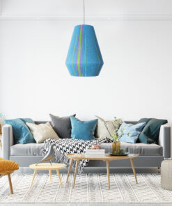 GLOBOSTAR® SALERNO 02336 Boho Κρεμαστό Φωτιστικό Οροφής με Ντουί 1 x E27 AC 220-240V IP20 - Πολύχρωμο - Μ50 x Π50 x Υ60cm 21 02336