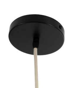 GLOBOSTAR® KAIA 02346 Boho Κρεμαστό Φωτιστικό Οροφής με Ντουί 1 x E27 AC 220-240V IP20 - Μπεζ - Μ60 x Π60 x Υ20cm 20 02346 10