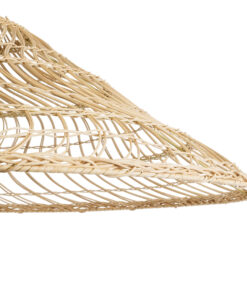 GLOBOSTAR® KAIA 02348 Boho Κρεμαστό Φωτιστικό Οροφής με Ντουί 1 x E27 AC 220-240V IP20 - Μπεζ - Μ100 x Π100 x Υ30cm 18 02348 8