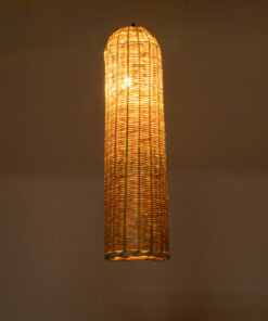 Alternative view of GLOBOSTAR® WAIKIKI 02349 Boho Κρεμαστό Φωτιστικό Οροφής με Ντουί 1 x E27 AC 220-240V IP20 - Μπεζ - Μ20 x Π20 x Υ80cm