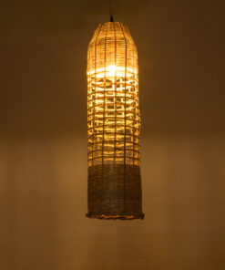 Alternative view of GLOBOSTAR® WAIKIKI 02350 Boho Κρεμαστό Φωτιστικό Οροφής με Ντουί 1 x E27 AC 220-240V IP20 - Μπεζ - Μ20 x Π20 x Υ80cm