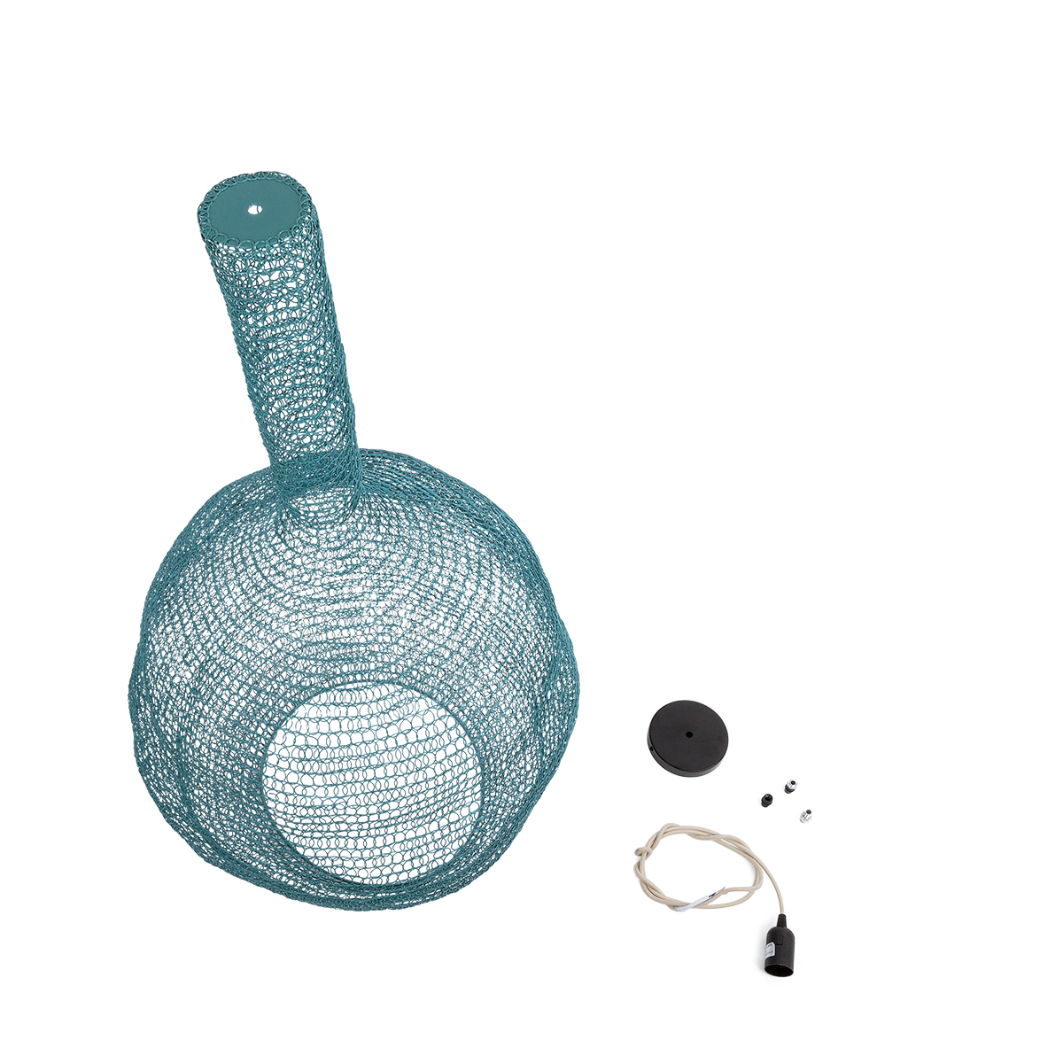 GLOBOSTAR® KENTUCKY 02355 Vintage Κρεμαστό Φωτιστικό Οροφής με Ντουί 1 x E27 AC 220-240V IP20 - Τιρκουάζ - Μ60 x Π60 x Υ90cm 12 GLOBOSTAR® KENTUCKY 02355 Vintage Κρεμαστό Φωτιστικό Οροφής με Ντουί 1 x E27 AC 220-240V IP20 - Τιρκουάζ - Μ60 x Π60 x Υ90cm - Image 10