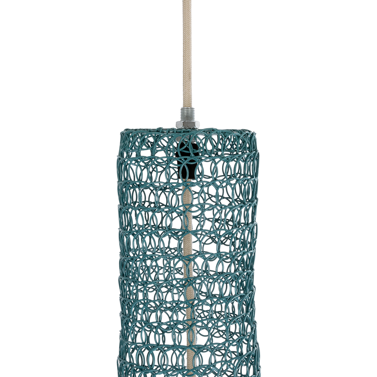 GLOBOSTAR® KENTUCKY 02355 Vintage Κρεμαστό Φωτιστικό Οροφής με Ντουί 1 x E27 AC 220-240V IP20 - Τιρκουάζ - Μ60 x Π60 x Υ90cm 9 GLOBOSTAR® KENTUCKY 02355 Vintage Κρεμαστό Φωτιστικό Οροφής με Ντουί 1 x E27 AC 220-240V IP20 - Τιρκουάζ - Μ60 x Π60 x Υ90cm - Image 7