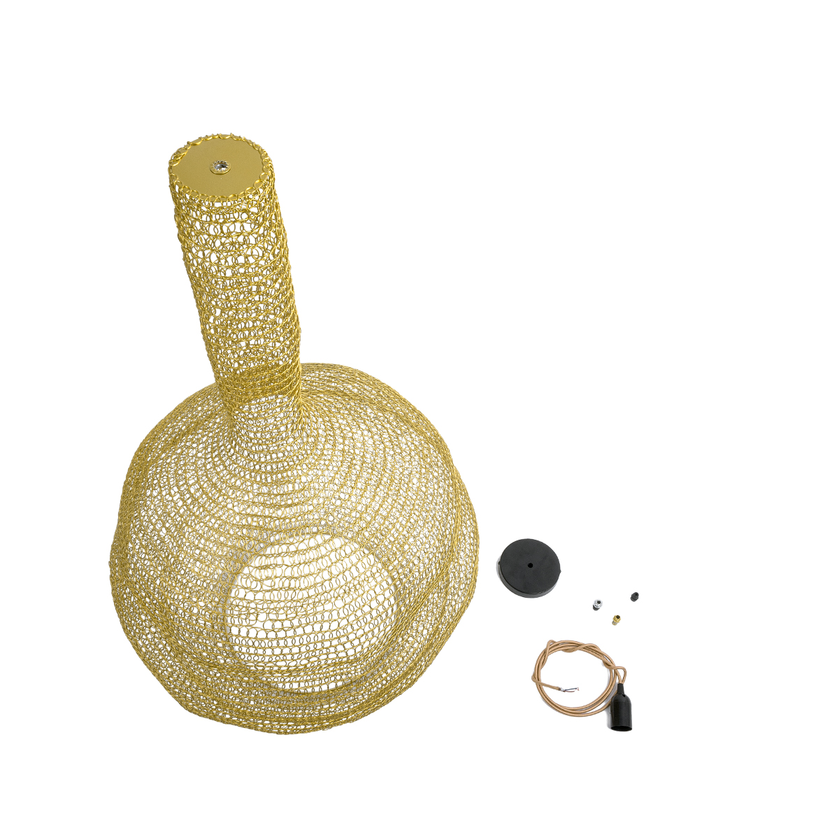 GLOBOSTAR® KENTUCKY 02357 Vintage Κρεμαστό Φωτιστικό Οροφής με Ντουί 1 x E27 AC 220-240V IP20 - Χρυσό - Μ60 x Π60 x Υ90cm 12 GLOBOSTAR® KENTUCKY 02357 Vintage Κρεμαστό Φωτιστικό Οροφής με Ντουί 1 x E27 AC 220-240V IP20 - Χρυσό - Μ60 x Π60 x Υ90cm - Image 10