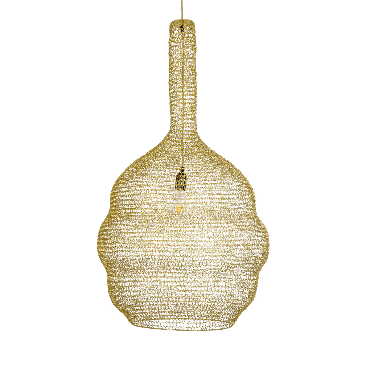 GLOBOSTAR® KENTUCKY 02357 Vintage Κρεμαστό Φωτιστικό Οροφής με Ντουί 1 x E27 AC 220-240V IP20 - Χρυσό - Μ60 x Π60 x Υ90cm 6 GLOBOSTAR® KENTUCKY 02357 Vintage Κρεμαστό Φωτιστικό Οροφής με Ντουί 1 x E27 AC 220-240V IP20 - Χρυσό - Μ60 x Π60 x Υ90cm - Image 4