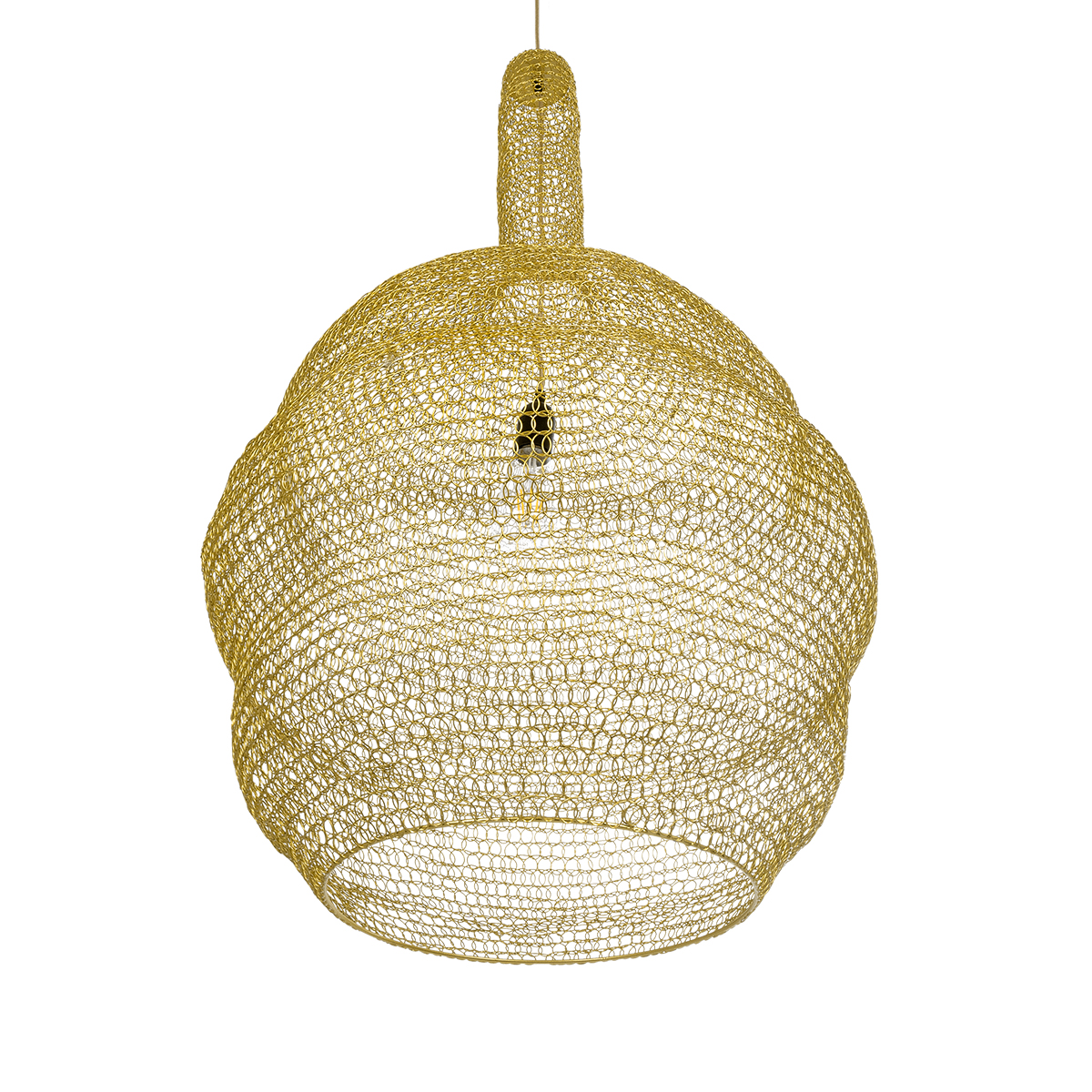 GLOBOSTAR® KENTUCKY 02357 Vintage Κρεμαστό Φωτιστικό Οροφής με Ντουί 1 x E27 AC 220-240V IP20 - Χρυσό - Μ60 x Π60 x Υ90cm 7 GLOBOSTAR® KENTUCKY 02357 Vintage Κρεμαστό Φωτιστικό Οροφής με Ντουί 1 x E27 AC 220-240V IP20 - Χρυσό - Μ60 x Π60 x Υ90cm - Image 5