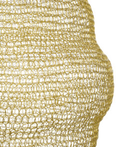 GLOBOSTAR® KENTUCKY 02357 Vintage Κρεμαστό Φωτιστικό Οροφής με Ντουί 1 x E27 AC 220-240V IP20 - Χρυσό - Μ60 x Π60 x Υ90cm 19 02357 9