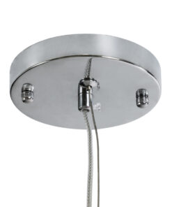 GLOBOSTAR® GOURAMI 02360 Μοντέρνο Κρεμαστό Φωτιστικό Οροφής με Ντουί 1 x E27 AC 220-240V IP20 - Κόκκινο - Μ70 x Π40 x Υ27cm 22 02360 11