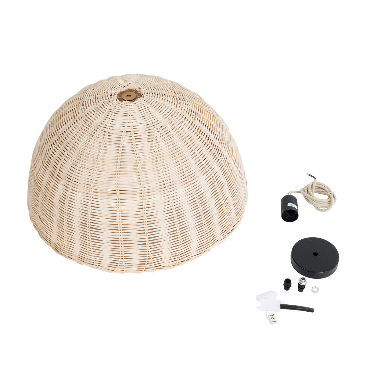 GLOBOSTAR® MONTANA 02378 Boho Κρεμαστό Φωτιστικό Οροφής με Ντουί 1 x E27 AC 220-240V IP20 - Μπεζ - Μ50 x Π50 x Υ25cm 11 GLOBOSTAR® MONTANA 02378 Boho Κρεμαστό Φωτιστικό Οροφής με Ντουί 1 x E27 AC 220-240V IP20 - Μπεζ - Μ50 x Π50 x Υ25cm - Image 9