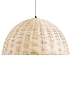 GLOBOSTAR® MONTANA 02378 Boho Κρεμαστό Φωτιστικό Οροφής με Ντουί 1 x E27 AC 220-240V IP20 - Μπεζ - Μ50 x Π50 x Υ25cm 14 02378 5