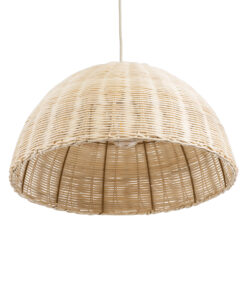 GLOBOSTAR® MONTANA 02378 Boho Κρεμαστό Φωτιστικό Οροφής με Ντουί 1 x E27 AC 220-240V IP20 - Μπεζ - Μ50 x Π50 x Υ25cm 15 02378 6