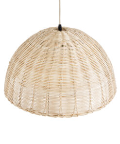 GLOBOSTAR® MONTANA 02378 Boho Κρεμαστό Φωτιστικό Οροφής με Ντουί 1 x E27 AC 220-240V IP20 - Μπεζ - Μ50 x Π50 x Υ25cm 16 02378 7