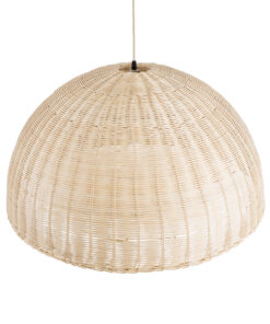 GLOBOSTAR® MONTANA 02379 Boho Κρεμαστό Φωτιστικό Οροφής με Ντουί 1 x E27 AC 220-240V IP20 - Μπεζ - Μ80 x Π80 x Υ40cm 16 02379 7