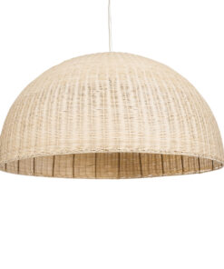 GloboStar® GLOBOSTAR® MONTANA 02380 Boho Κρεμαστό Φωτιστικό Οροφής με Ντουί 1 x E27 AC 220-240V IP20 - Μπεζ - Μ120 x Π120 x Υ60cm