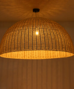 Alternative view of GLOBOSTAR® MONTANA 02380 Boho Κρεμαστό Φωτιστικό Οροφής με Ντουί 1 x E27 AC 220-240V IP20 - Μπεζ - Μ120 x Π120 x Υ60cm