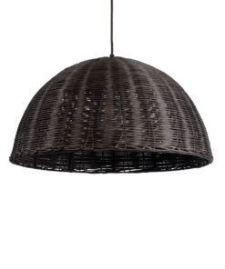 GloboStar® GLOBOSTAR® MONTANA 02381 Boho Κρεμαστό Φωτιστικό Οροφής με Ντουί 1 x E27 AC 220-240V IP20 - Καφέ - Μ50 x Π50 x Υ25cm