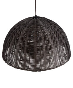 GLOBOSTAR® MONTANA 02381 Boho Κρεμαστό Φωτιστικό Οροφής με Ντουί 1 x E27 AC 220-240V IP20 - Καφέ - Μ50 x Π50 x Υ25cm 16 02381 7