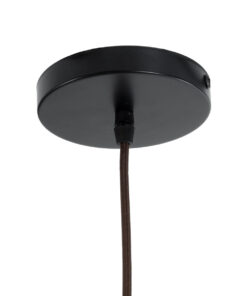 GLOBOSTAR® MONTANA 02381 Boho Κρεμαστό Φωτιστικό Οροφής με Ντουί 1 x E27 AC 220-240V IP20 - Καφέ - Μ50 x Π50 x Υ25cm 18 02381 9