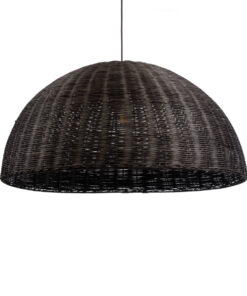 GloboStar® GLOBOSTAR® MONTANA 02382 Boho Κρεμαστό Φωτιστικό Οροφής με Ντουί 1 x E27 AC 220-240V IP20 - Καφέ - Μ80 x Π80 x Υ40cm