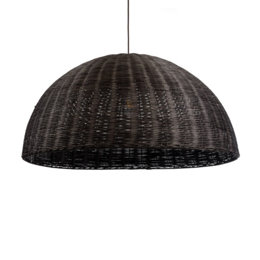 GloboStar® GLOBOSTAR® MONTANA 02382 Boho Κρεμαστό Φωτιστικό Οροφής με Ντουί 1 x E27 AC 220-240V IP20 - Καφέ - Μ80 x Π80 x Υ40cm