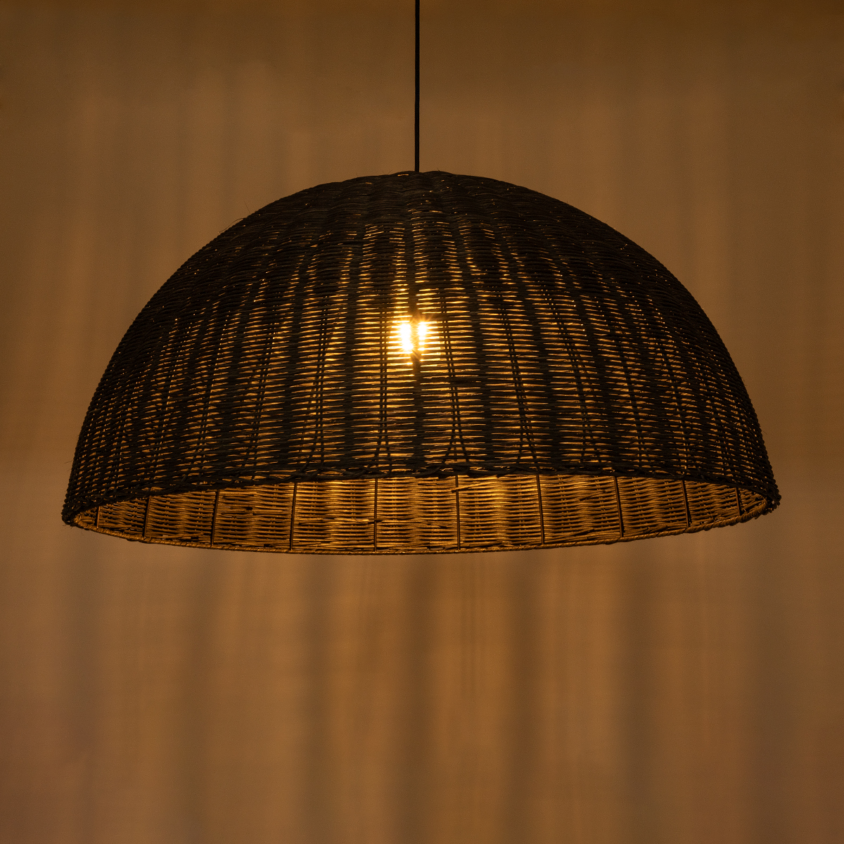 GLOBOSTAR® MONTANA 02384 Boho Κρεμαστό Φωτιστικό Οροφής με Ντουί 1 x E27 AC 220-240V IP20 - Μαύρο - Μ80 x Π80 x Υ40cm 4 GLOBOSTAR® MONTANA 02384 Boho Κρεμαστό Φωτιστικό Οροφής με Ντουί 1 x E27 AC 220-240V IP20 - Μαύρο - Μ80 x Π80 x Υ40cm - Image 2