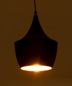 Alternative view of GLOBOSTAR® SHANGHAI 01025 Μοντέρνο Κρεμαστό Φωτιστικό Οροφής με Ντουί 3 x E27 AC 220-240V IP20 - Μαύρο & Χρυσό - Μ79.5 x Π79.5 x Υ38cm - Σετ 3 Τεμαχίων