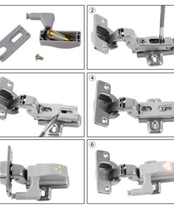 GloboStar® Φωτιστικό Ντουλάπας LED για Μεντεσέ με Διακόπτη On/Off Κουμπωτό με Μπαταρία(συμπεριλαμβάνεται) Θερμό Λευκό 3000k GloboStar 07031